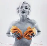 Bert Stern, Marilyn with Apricot Roses from The Last Sitting, 1962, Archival pigment print, printed 2007, face-mounted and flush-mounted