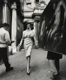 William Klein, Simone + Painting + Coffee, Rome