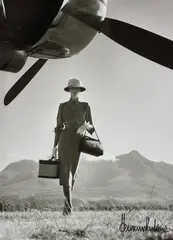 Norman Parkinson, The Art of Travel, 1951, Gelatin silver print, printed later