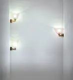 Seguso, Three large corner wall lights