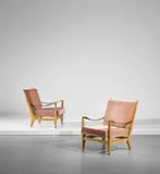 Ignazio Gardella, Pair of rare armchairs