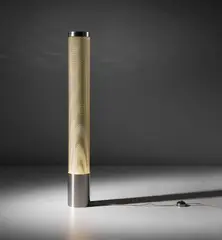Floor lamp by Gio Ponti, circa 1973, Anodised aluminum, stainless steel, sold Mar 2019