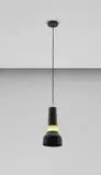 Thomas Stearns, Ceiling light, 1960s, Doppio incalmo glass, brass