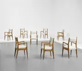 Gio Ponti, Set of eight dining chairs