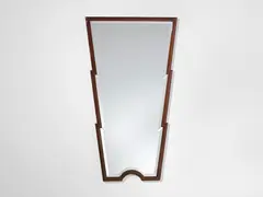 Mirror by Osvaldo Borsani, early 1930s, Walnut, mirrored glass, sold Oct 2019