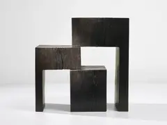 Jim Partridge, 'Hall table', 2004, Scorched and polished oak