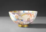 ‘Mongolfiere’ bowl by Gio Ponti, 1929, Glazed and gilt porcelain, sold Oct 2019