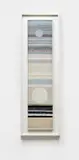 ‘Giorno di Nebbia’ by Ettore Sottsass, 1958, Mixed media on paper mounted on canvas, painted wood, painted plywood, acrylic, offered Oct 2019