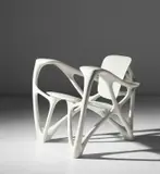 Joris Laarman, 'Bone' armchair, 2008, Carrara marble powder, casting resin