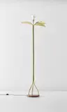 Angelo Lelii, Standard lamp, circa 1951, Painted aluminium, brass, marble