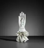 Gio Ponti, Hand with lizard statuette, circa 1951, Partially glazed stoneware