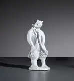 'Commedia dell'arte' figure by Gio Ponti, circa 1951, Glazed earthenware, sold Mar 2019