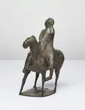 Marino Marini, Piccolo Cavaliere, 1949, hand chiselled bronze with variegated patina