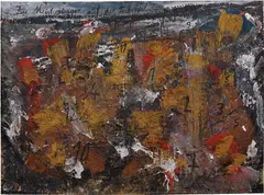 Anselm Kiefer, Die Meistersinger, 1981 - 1982, oil, emulsion, sand and collage elements on canvas