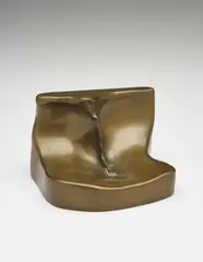 Marcel Duchamp, Feuille de vigne femelle, 1951, bronze