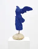 Yves Klein, La Victoire de Samothrace (S 9), 1962, dry pigment and synthetic resin on plaster, metallic rod and stone base