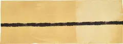 Piero Manzoni, Linea (frammento), 1959, enamel on paper