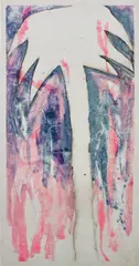 Untitled by Mario Schifano, 1974-1978, enamel and acrylic on canvas, sold Mar 2018