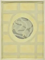 Domenico Bianchi, Untitled, 1996, wax on canvas laid on board, in artist's frame