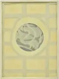 Domenico Bianchi, Untitled, 1996, wax on canvas laid on board, in artist's frame