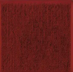 Tableau Clous by Bernard Aubertin, 1969, nails and acrylic on wood, sold Mar 2018
