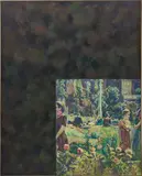 Ilya Kabakov, In the Park 1972, 2002, oil on canvas, in artist's frame