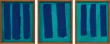 Anders, Lund by Günther Förg, 1988, acrylic on wood, in 3 parts, each in artist's frame, sold Mar 2018