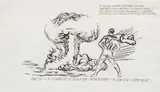 No Title (It Would Appear Inevitable to ask Whether such a Mistake on such a Scale can Prove Effectively Reparable - Whether Ground so Lost can be Effectively Recovered) by Raymond Pettibon, 1999, ink and graphite on paper, sold Mar 2018