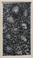 Bataille aux cratères by Ophélie Asch, 2012, acrylic on paper, offered Mar 2018