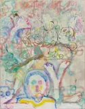 Michael Williams, Koyaanissmudgey, 2011, oil and resin on canvas
