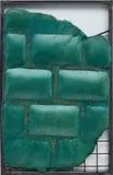 Neil Beloufa, Untitled from Secure Wall Series, 2014, foam, pigment and iron, in artist's frame