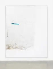 F (Jet Grill) by David Ostrowski, 2015, acrylic, lacquer and paper on canvas, in artist's frame, sold Mar 2018