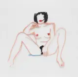 Tom Wesselmann, Monica Sitting with Legs Spread, 1985 - 1997, alkyd on cut-out steel