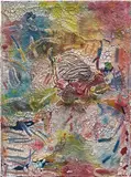 Samara Olga Frere Scott, Untitled, 2015, carpet, yoghurt, plaster and paint
