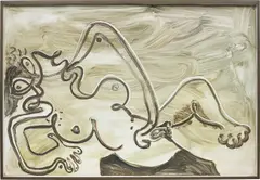 Anton Henning, Untitled, 2005, monotype on paper