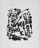 Josh Smith, Untitled, 2008, acrylic on canvas