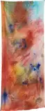 Sam Falls, Untitled (River Rock Rain Piece 3, Topanga, CA), 2012, fabric dye on muslin