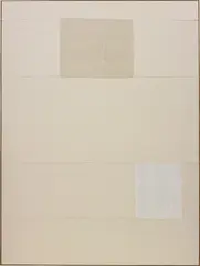 Untitled by Ethan Cook, 2013, hand woven cotton canvas and canvas, in artist's frame, offered Apr 2018