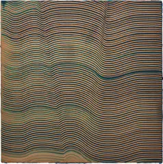 Cell by Jason Martin, 1997, acrylic gel on polished copper, sold Apr 2018