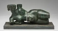 Viktor Ivanovich Korneev, Untitled, bronze on stone