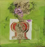 Graham Sutherland, Portugal No. II, 1957, tempera and pencil on card