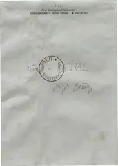 Kunst=Kapital by Joseph Beuys, 1980, pencil and ink stamp on paper, sold Apr 2018