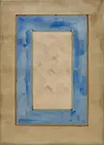 Masaaki Yamada, Work B.p, 153, 1958, oil on paper