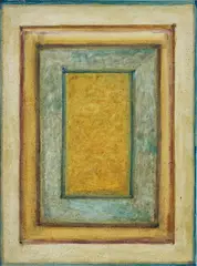 Masaaki Yamada, Work B.p, 165, 1957 - 58, oil on card