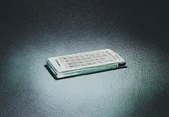 Dike Blair, Toshiba, 1987, spraypaint on paper