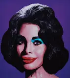 David LaChapelle, Amanda as Liz (Purple), 2007, chromogenic print