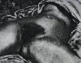 Origin of the World by Vik Muniz, 1999, silver gelatin print, sold Apr 2018
