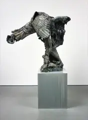 Thomas Helbig, Vater, 2005, mixed media sculpture and wooden base