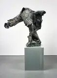 Thomas Helbig, Vater, 2005, mixed media sculpture and wooden base