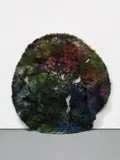 Anna Betbeze, Quartz, 2013, acid dyes, watercolour and ash on wool